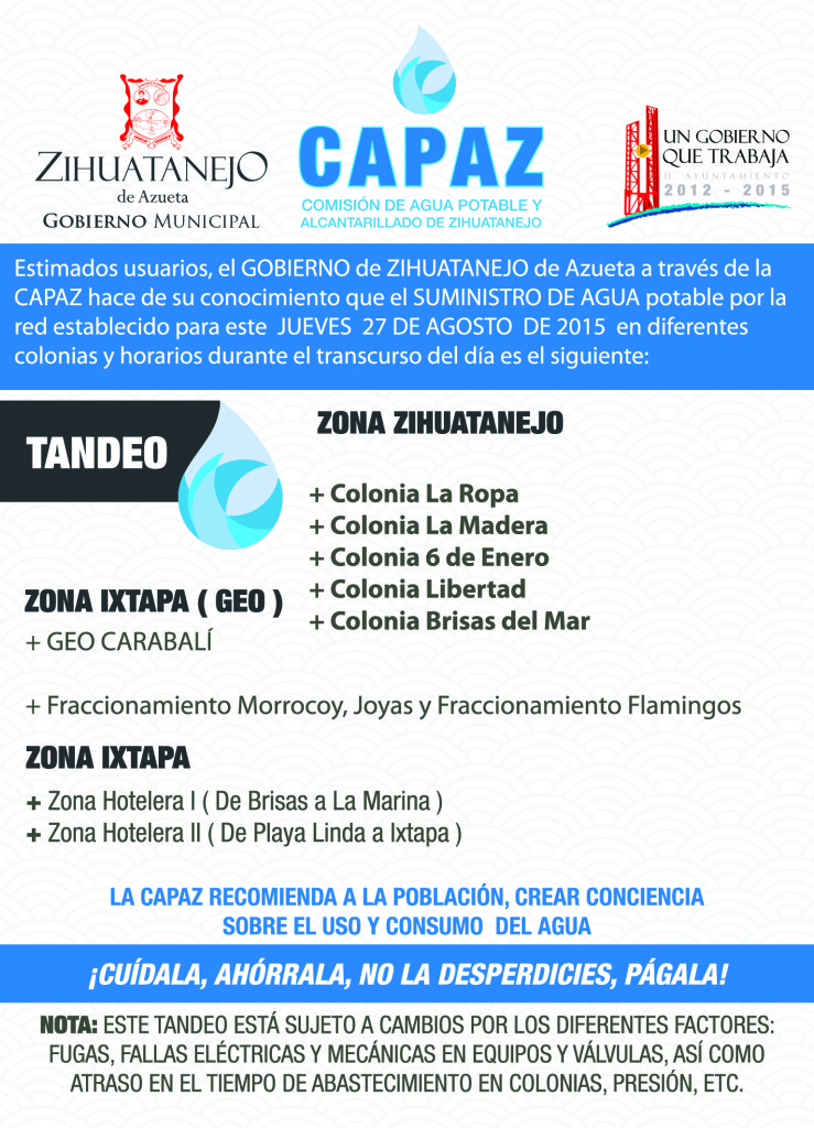 TANDEO CAPAZ 27-ago-2015