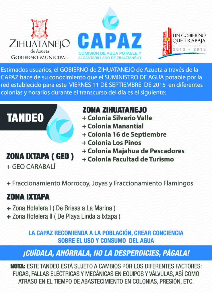 TANDEO CAPAZ 11-sep-2015