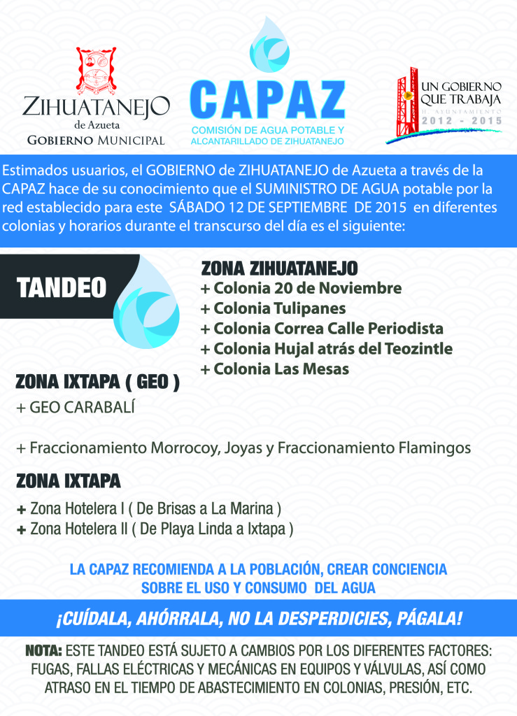 TANDEO CAPAZ 12-sep-2015