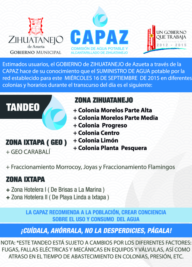 TANDEO CAPAZ 16-sep-15