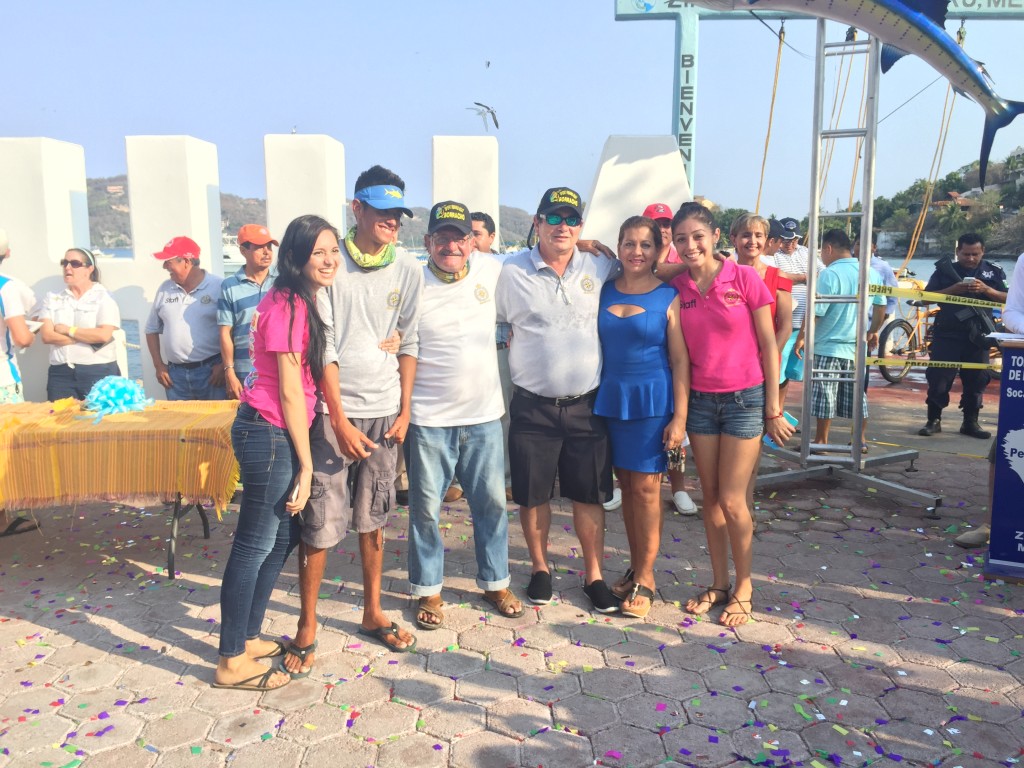 Borracho ganador tercer lugar pez vela