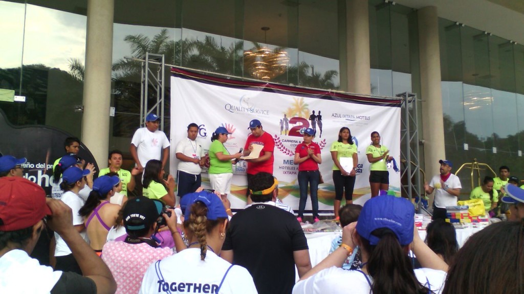 premiacion caminata ixtapa