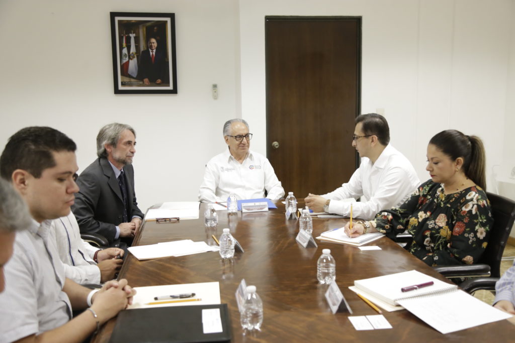 EL SECRETARIO GENERAL DE GOBIERNO FLORENCIO SALAZAR ADAME RECIBIÓ A REPRESENTANTES DE LA OFICINA DE LAS NACIONES UNIDAS (1)