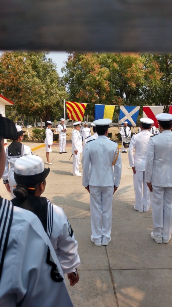 ceremonia cambio de mando sector naval de zihua