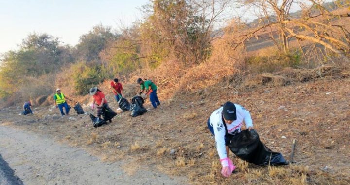 Gobierno municipal trabaja incansablemente por un Zihua Limpio