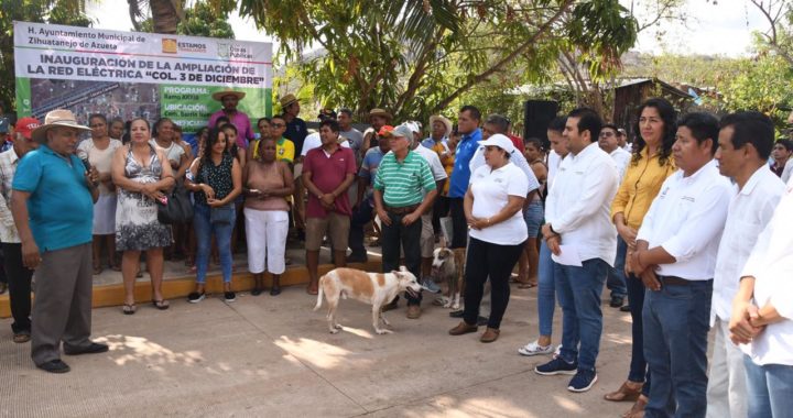 Estas tres electrificaciones se suman a las muchas otras que hemos inaugurado: JSA