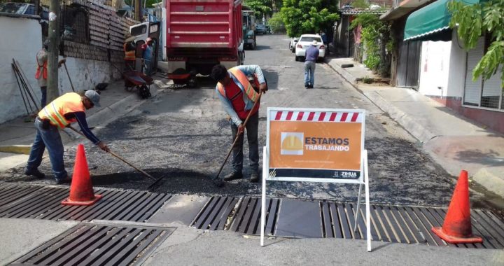 El Programa Estamos Trabajando logra 4 obras más de pavimentación y bacheo permanente