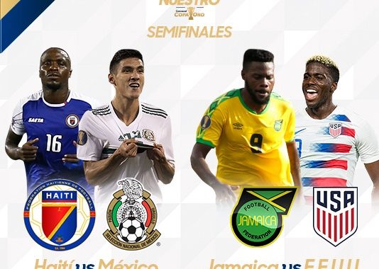 DEFINIDAS LAS SEMIFINALES DE LA COPA ORO 2019