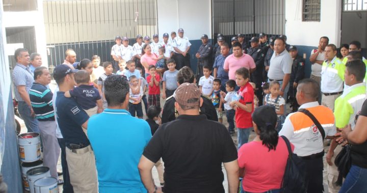 Organiza Secretaría de Seguridad Pública de Tecpan el evento «un día en el trabajo de mi papá»