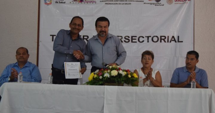 REALIZAN CON GRAN ÉXITO EL TALLER INTERSECTORIAL DE SALUD  EN PETATLÁN