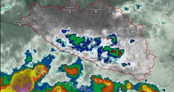 La Tormenta Tropical «Lorena» se acerca a 315 kilómetros frente a las Costas de Ixtapa-Zihuatanejo