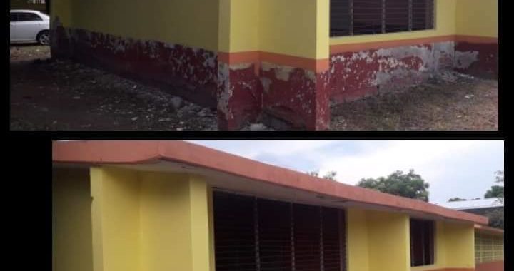 Decenas de escuelas beneficiadas con programa de pintura impulsado por Gobierno de La Unión