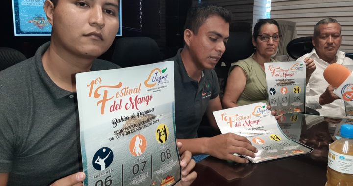 Preparan el primer festival del mango en Puerto Vicente Guerrero, Tecpan de Galeana 