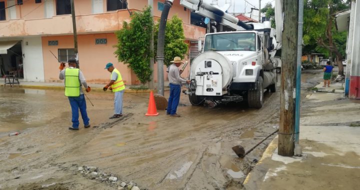 Capaz intensifica trabajos de limpieza en red sanitaria