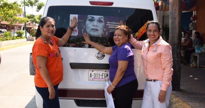 Actividades en Zihuatanejo por el «Dia internacional de la Violencia contra la Mujer»