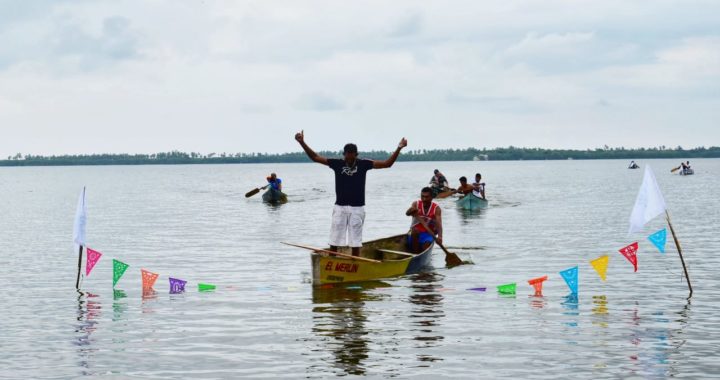 Todo un éxito el torneo Eco Remo en la laguna del 20