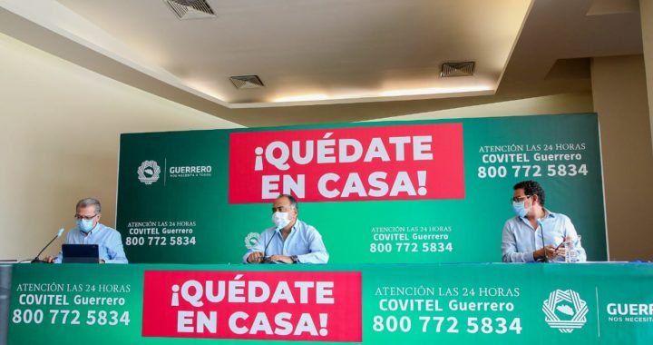 A MES Y MEDIO DEL PRIMER CASO POSITIVO DE CORONAVIRUS, EN GUERRERO HAY 32 PERSONAS FALLECIDAS: SALUD