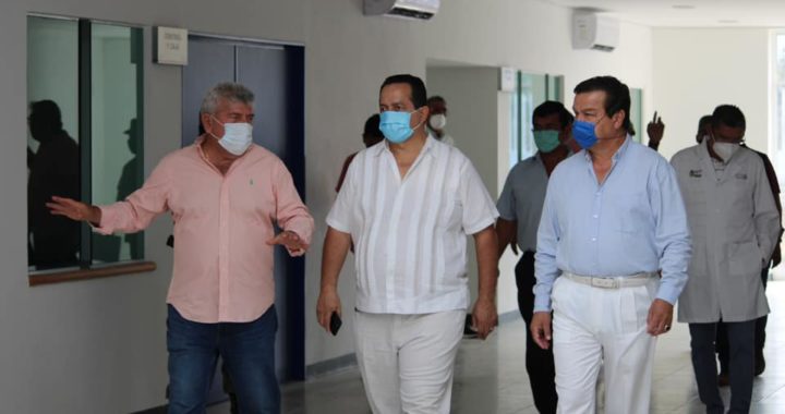 SUPERVISA EL GOBIERNO MUNICPAL  Y LA JURISDICCIÓN SANITARIA EL NUEVO HOSPITAL DE PETATLÁN