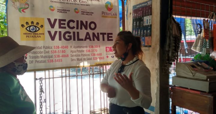 INSTALA EL GOBIERNO DE PETATLÁN, COMITES DEL PROGRAMA  “VECINO VIGILANTE”