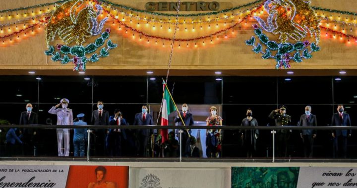 DE MANERA HISTÓRICA SE CELEBRA CEREMONIA DEL GRITO DE INDEPENDENCIA VIRTUAL EN GUERRERO, LA ENCABEZÓ EL GOBERNADOR HÉCTOR ASTUDILLO