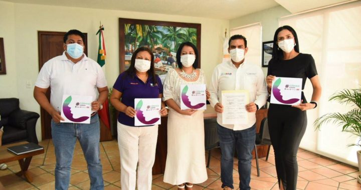 Gobierno municipal firma convenio Código Violeta para erradicar la violencia contra las mujeres