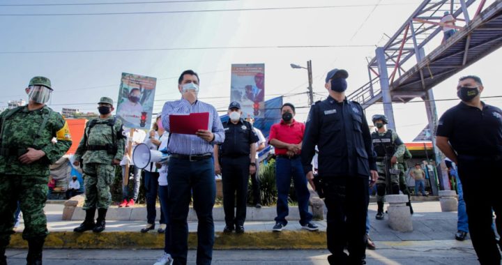 REFUERZAN ACCIONES SANITARIAS CONTRA EL COVID-19 EN CHILPANCINGO