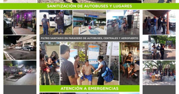 Acciones preventivas implementadas en Zihuatanejo