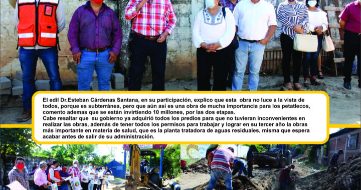 Más obras de impacto en Petatlán por Esteban Cárdenas Santana