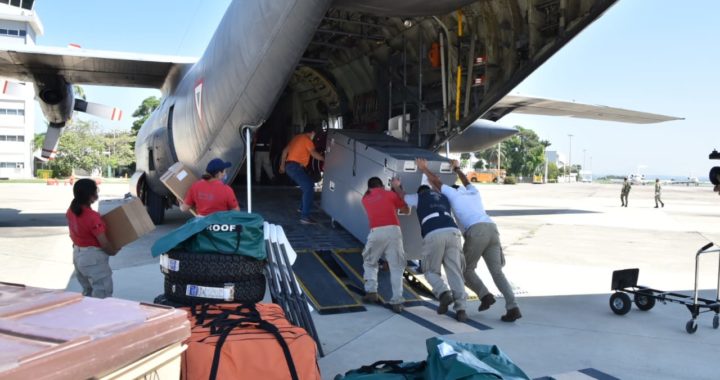 TRASLADA FUERZA AÉREA MEXICANA A CHIHUAHUA UNIDAD MÉDICA MÓVIL COVID-19 QUE APOYÓ TRATAMIENTO MÉDICO EN ZIHUATANEJO Y OMETEPEC