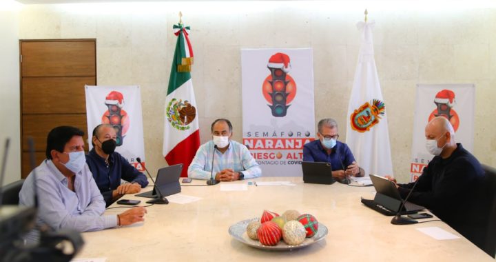 TERMINA SEMÁFORO DIFERENCIADO Y GUERRERO INICIA 2021 EN COLOR NARANJA; ESTABILIDAD EN INDICADORES COVID-19