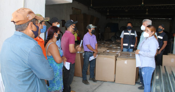 Gobierno de Petatlán entrega 55  paneles solares a comunidades de la sierra sin luz eléctrica. 