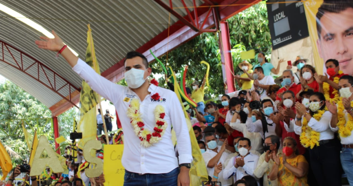 Abre campaña Yasir en busca de la reelección en Tecpan