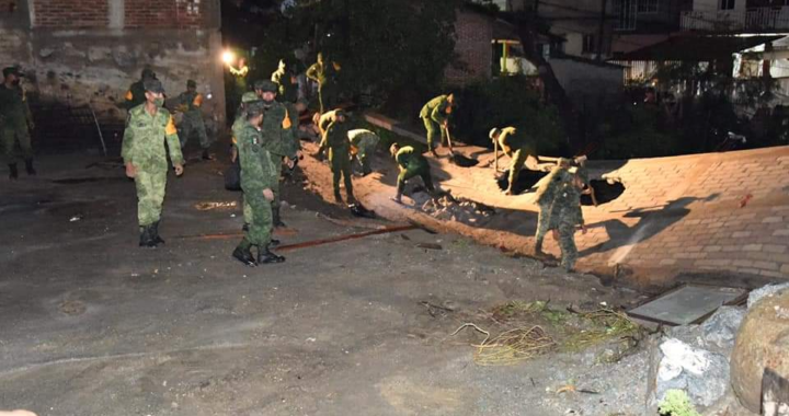 Suman más de 30 casas afectadas lluvias en municipios de Costa Grande