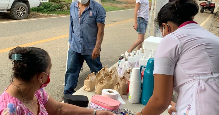 Crece altruismo contra Covid 19; a sanitizaciones se suman servicios médicos en municipio de Zihuatanejo 