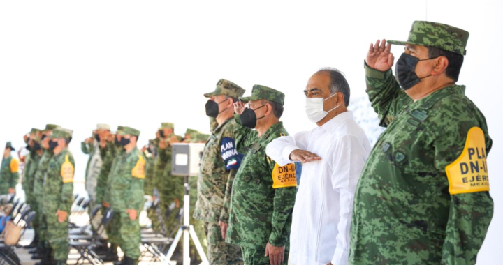 DAN BIENVENIDA GOBERNADOR ASTUDILLO Y AUTORIDADES PARA LA CONSTRUCCIÓN DE LA PAZ A GENERAL CELESTINO ÁVILA ASTUDILLO, NUEVO COMANDANTE DE LA NOVENA REGIÓN MILITAR