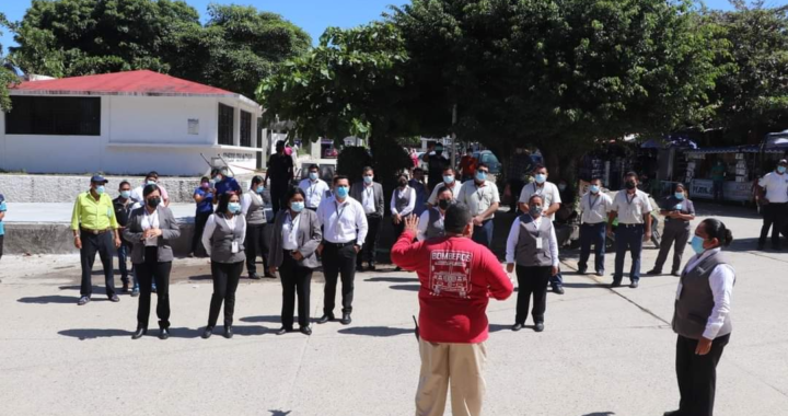 Conmemoran en Tecpan aniversarios del sismo del 85 y del 2017