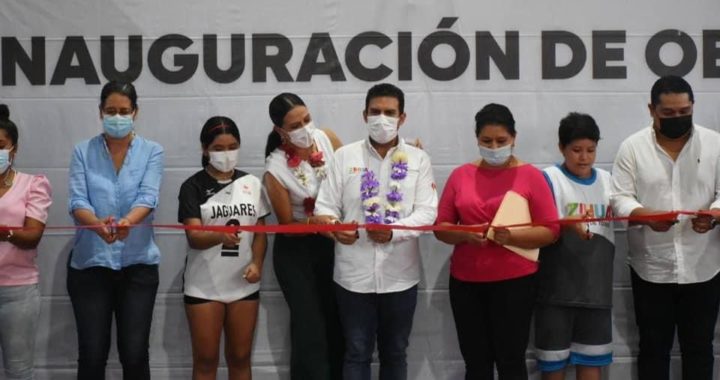 Presidente Jorge Sánchez inaugura rehabilitación de espacio público en el Infonavit El Hujal