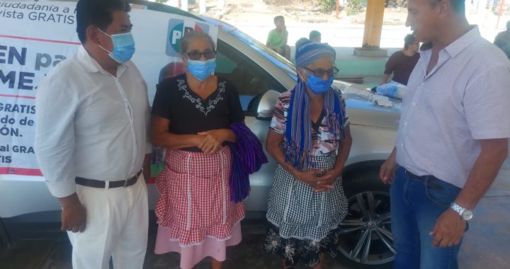 Avanza campaña de salud visual impulsada por el PRI en Tecpan de Galeana