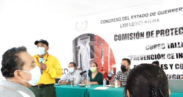 Comisión de Protección Civil del Congreso llevó a cabo taller de prevención de incendios forestales