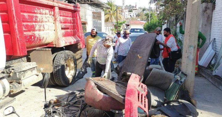 Servicios Públicos pone en marcha las campañas de descacharrización en colonias y comunidades