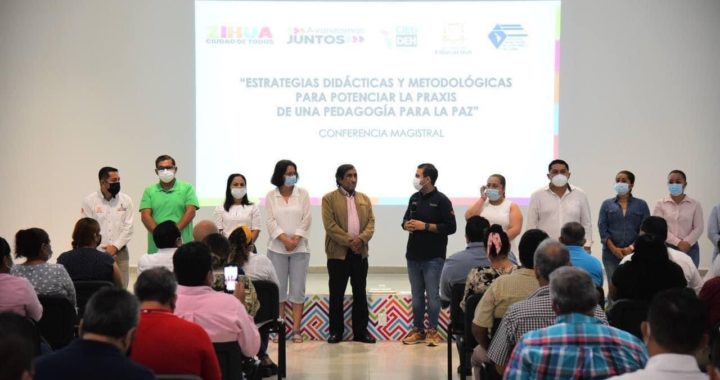 Presidente Jorge Sánchez Allec fortalece esfuerzos por consolidar cultura de paz en Zihuatanejo