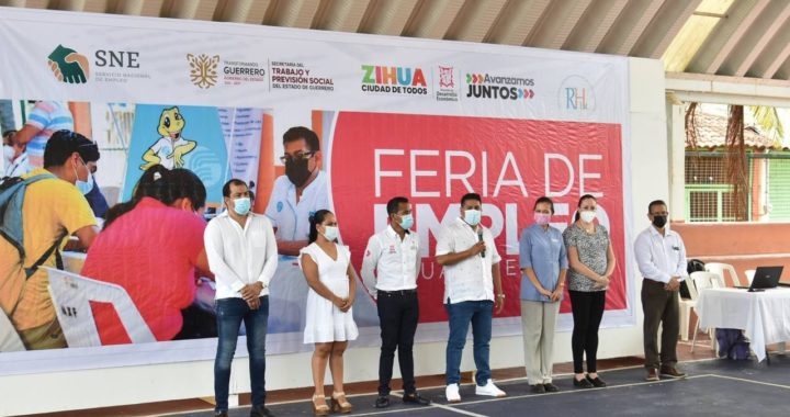 Se realiza en Zihuatanejo Feria del Empleo