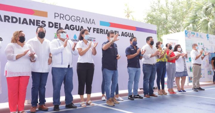 Alcalde Jorge Sánchez Allec encabeza premiación a ganadores de evento Rally del Agua