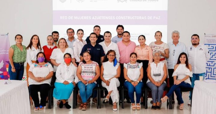 Presidente Jorge Sánchez Allec instala Red de Mujeres Constructoras de Paz en Zihuatanejo