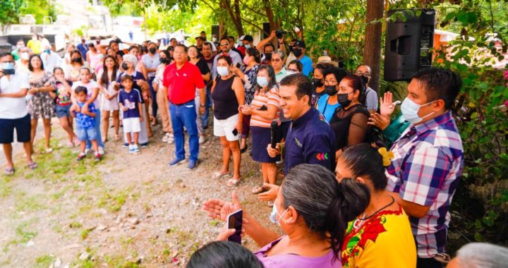 Gobierno de Jorge Sánchez avanza en el mejoramiento de vialidades.