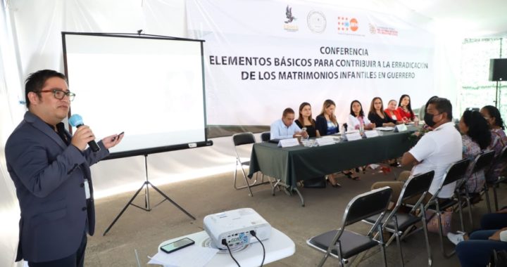 BRINDA ONU EN EL CONGRESO DEL ESTADO CONFERENCIA SOBRE ELEMENTOS BÁSICOS PARA ERRADICAR LOS MATRIMONIOS INFANTILES EN GUERRERO