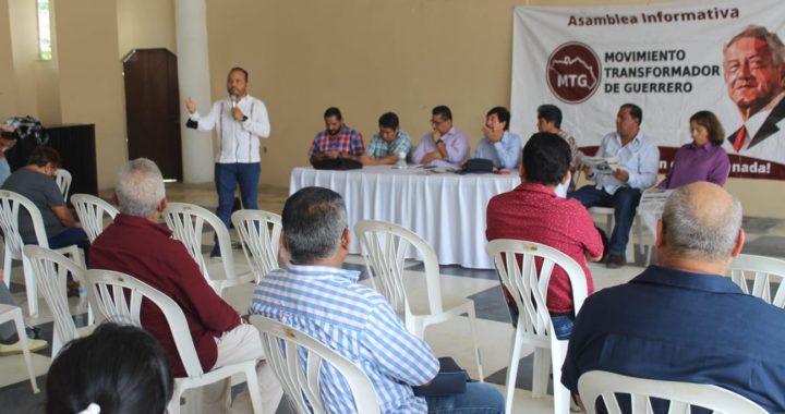 Forman la coordinadora regional en Costa Grande del Movimiento Transformador de Guerrero