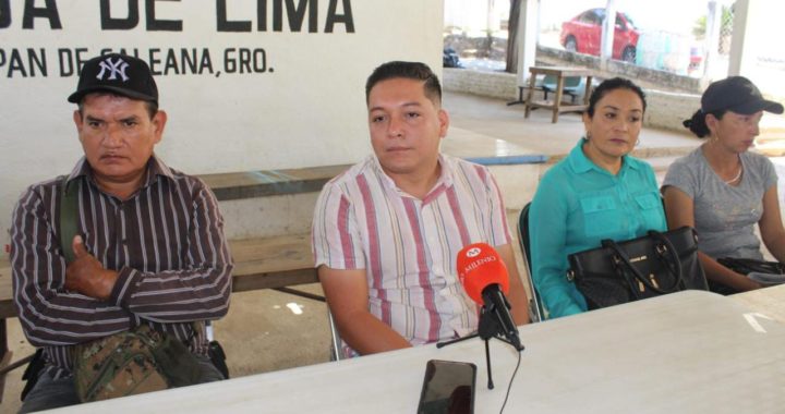 Pide comisario de Papanoa ayuda para familias desplazadas