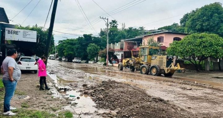 Itzé Camacho Supervisa Trabajos de Limpieza en Las Guacamayas