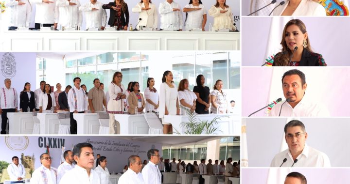 LLAMAN A LA UNIDAD EN LA CONMEMORACIÓN DEL 174 ANIVERSARIO DEL CONGRESO CONSTITUYENTE DE GUERRERO